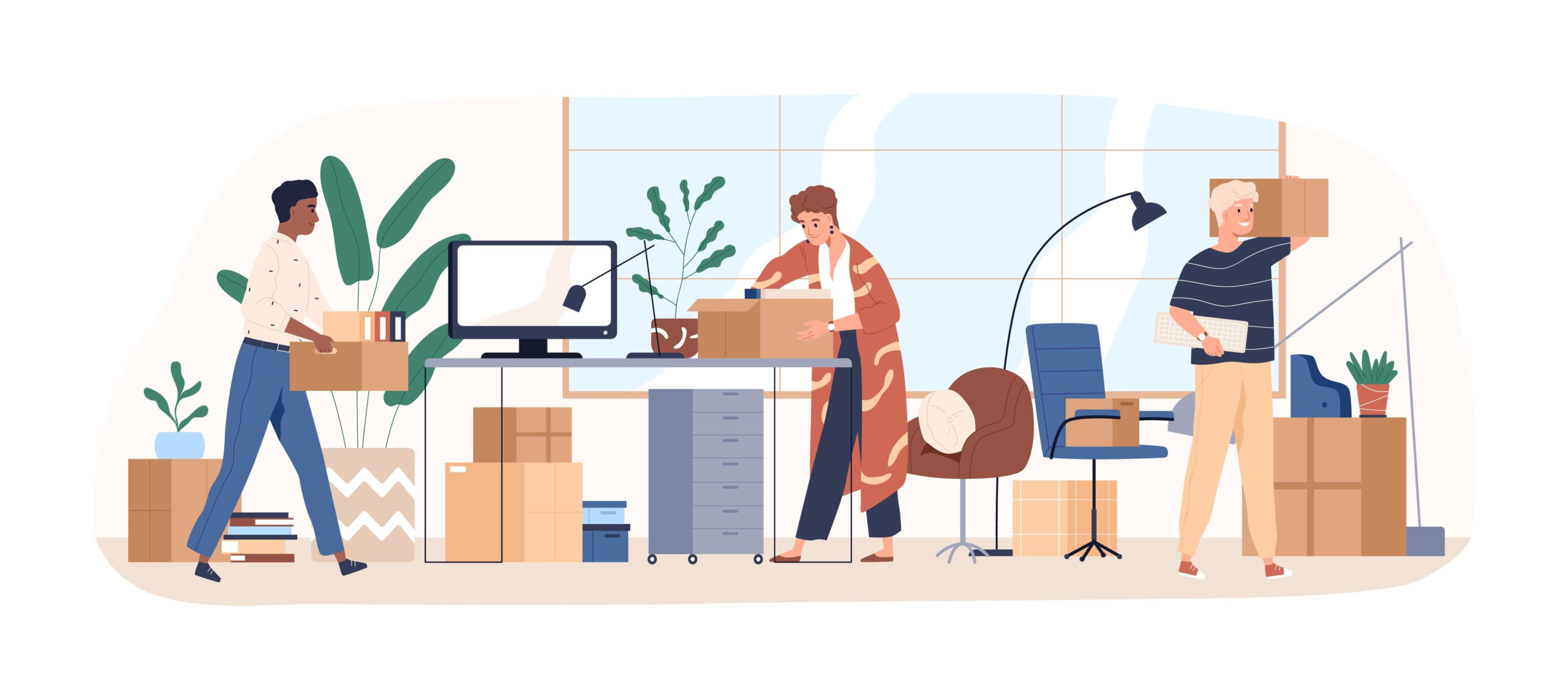 Moving into New Office Image
